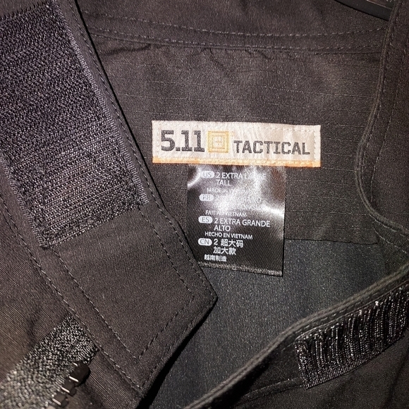 511 Tactical Quantum TDU L/S Black flex lite 2xl tall - Picture 4 of 10
